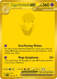 Mega Gardevoir ex — Mega Evolution 187