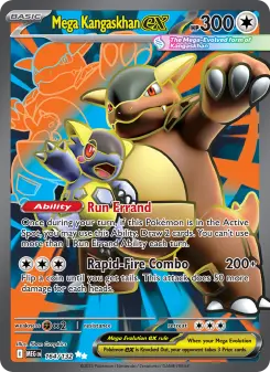 Mega Kangaskhan ex — Mega Evolution #164
