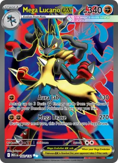 Mega Lucario ex 160 — Mega Evolution