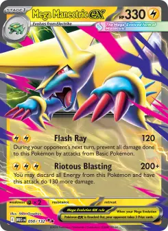 Mega Manectric ex — Mega Evolution #50