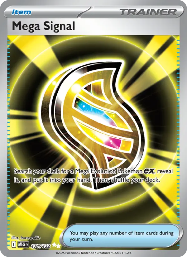 Mega Signal 171 card from Mega Evolution