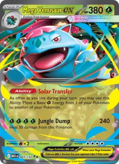 Mega Venusaur ex — Mega Evolution #3