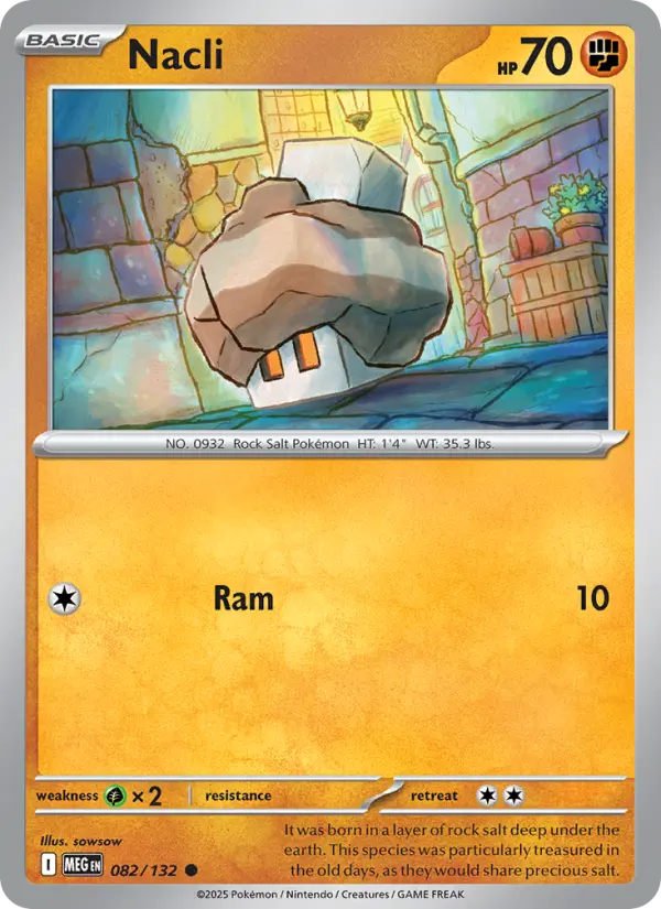 Nacli 82 — Mega Evolution 82, Normal finish