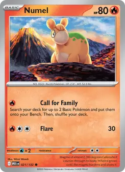 Numel — Mega Evolution #21