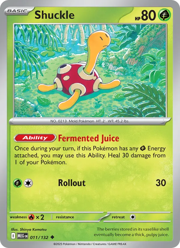 Shuckle 11 — Mega Evolution 11, Normal finish