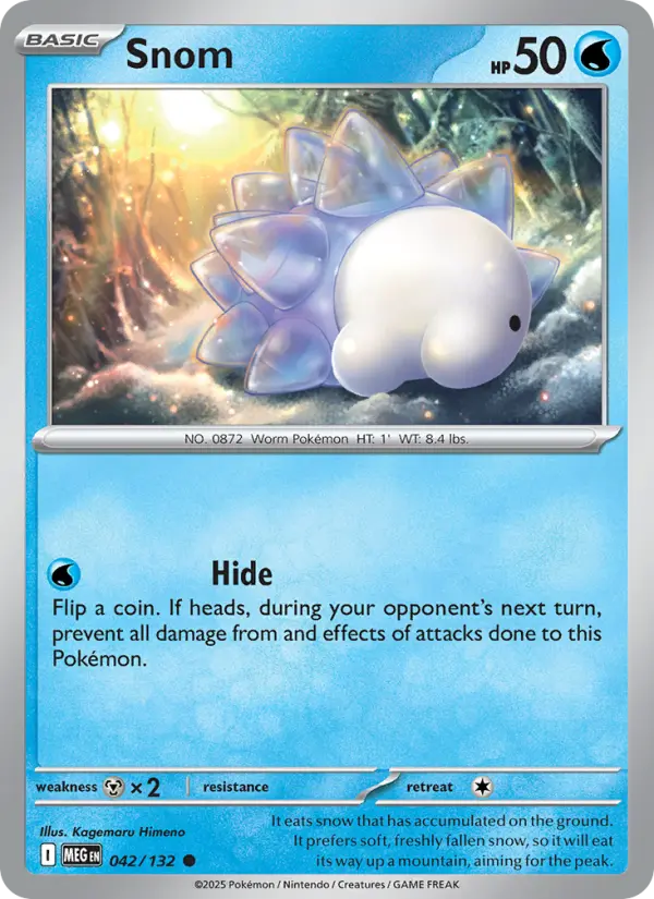 Snom 42 card from Mega Evolution