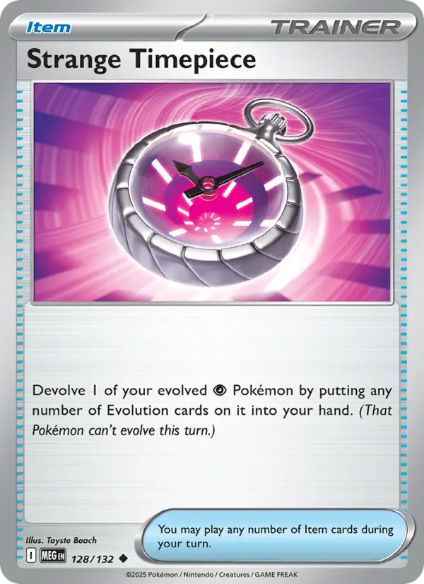 Strange Timepiece 128 — Mega Evolution 128, Normal finish