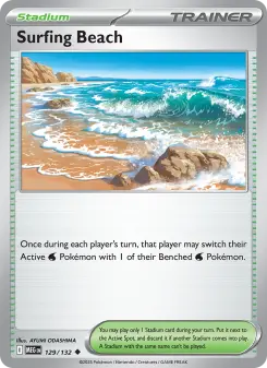 Surfing Beach 129 — Mega Evolution