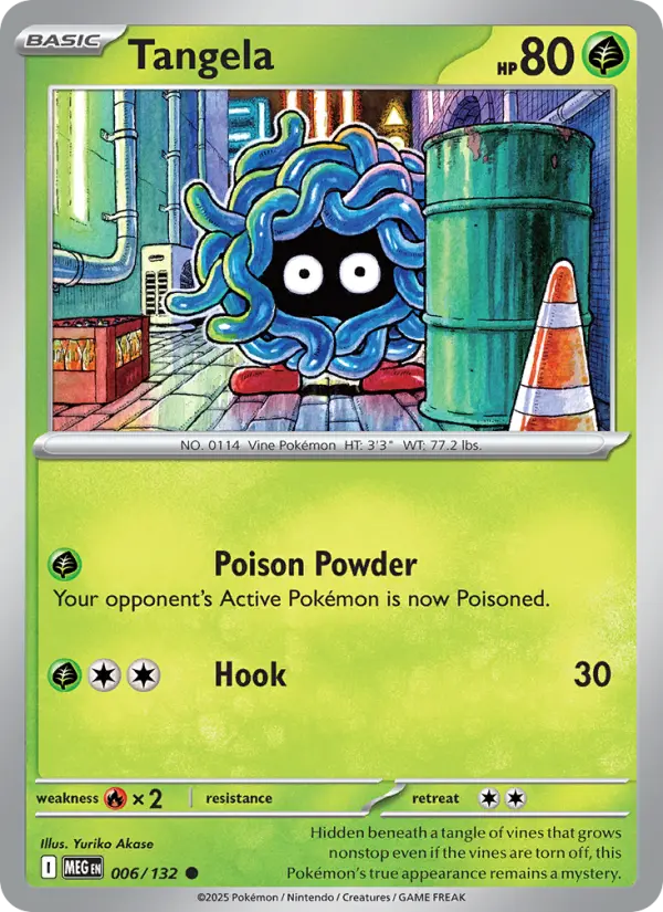 Tangela 6 — Mega Evolution 6, Normal finish