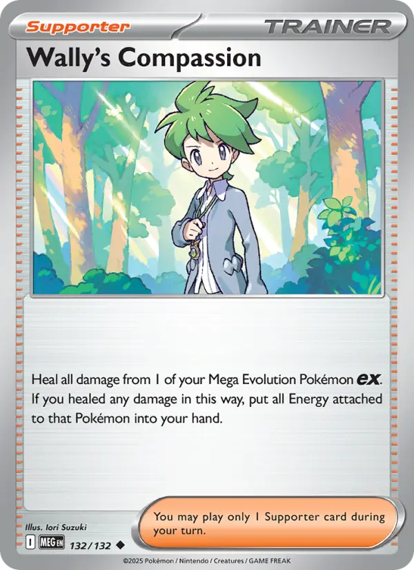 Wally's Compassion 132 — Mega Evolution 132, Normal finish