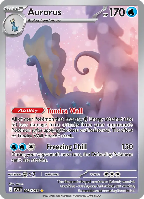 Aurorus 92 — Perfect Order 92, Holofoil finish