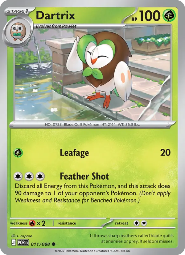 Dartrix 11 — Perfect Order 11, Normal finish