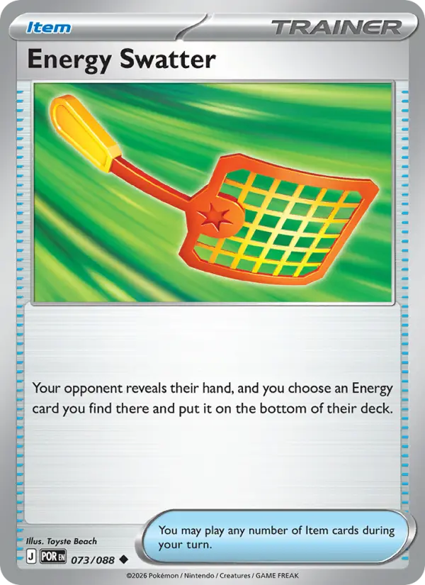 Energy Swatter 73 — Perfect Order 73, Normal finish