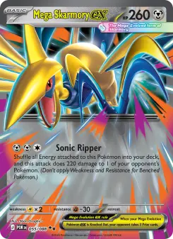 Mega Skarmory ex — Perfect Order #55