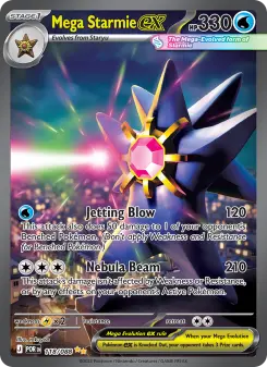 Mega Starmie ex 118 — Perfect Order