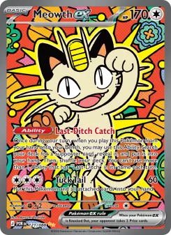 Meowth ex — Perfect Order #121