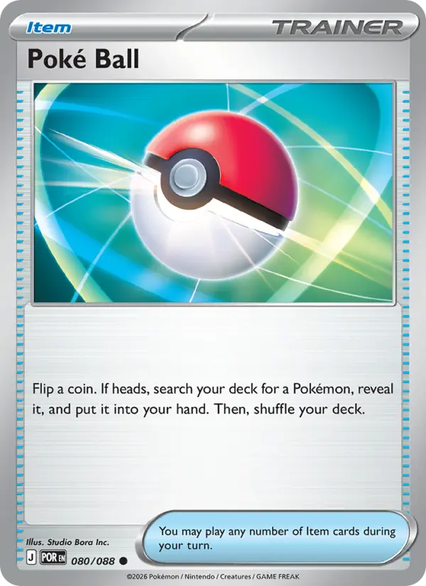 Poké Ball 80 — Perfect Order 80, Normal finish