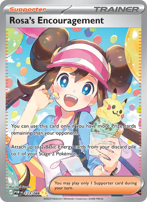 Rosa's Encouragement 123 card from Perfect Order