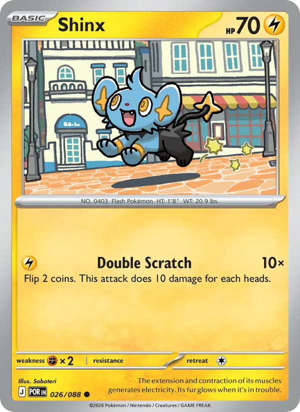 Shinx 26 card from Perfect Order