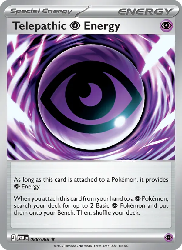 Telepathic Psychic Energy 88 — Perfect Order 88, Holofoil finish