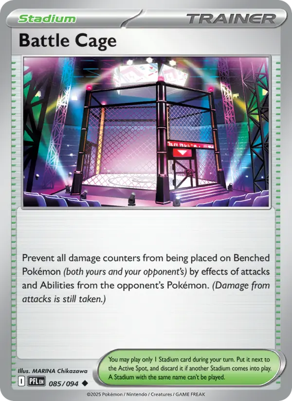 Battle Cage 85 — Phantasmal Flames 85, Normal finish