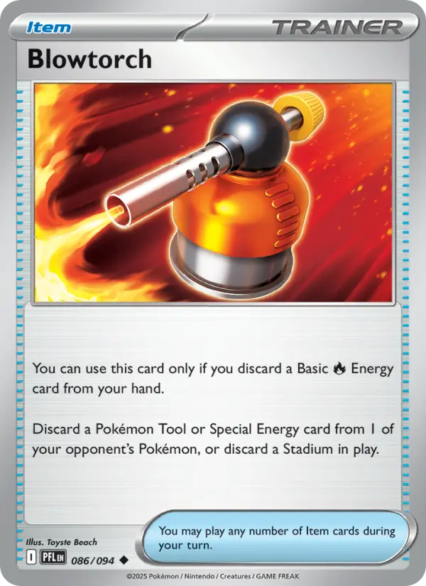 Blowtorch 86 card from Phantasmal Flames