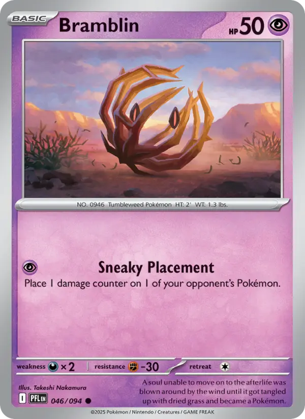 Bramblin 46 card from Phantasmal Flames