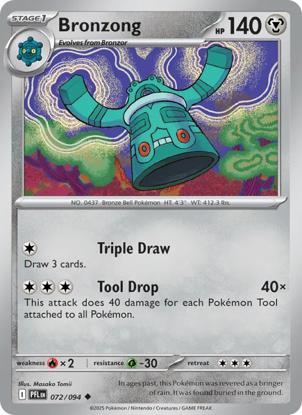 Bronzong 72 — Phantasmal Flames 72, Normal finish