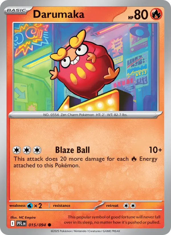 Darumaka 15 card from Phantasmal Flames