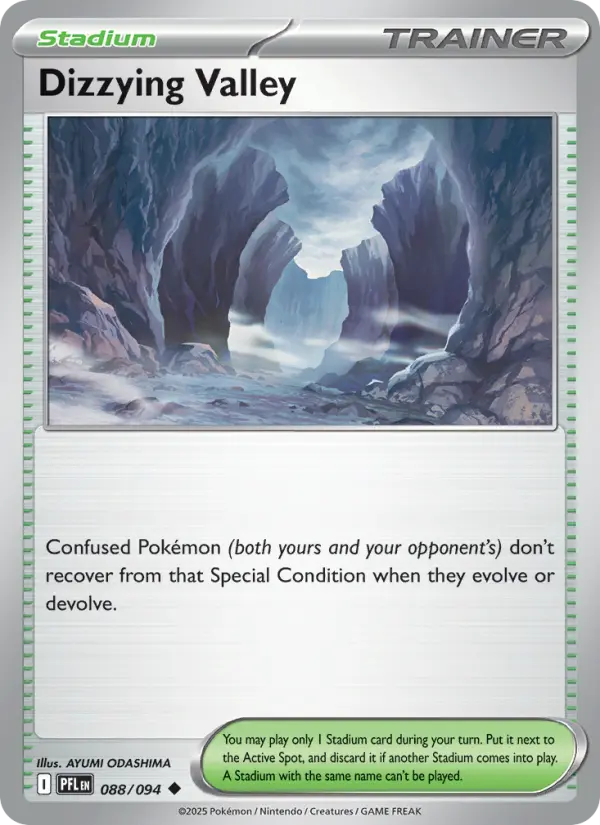 Dizzying Valley 88 — Phantasmal Flames 88, Normal finish