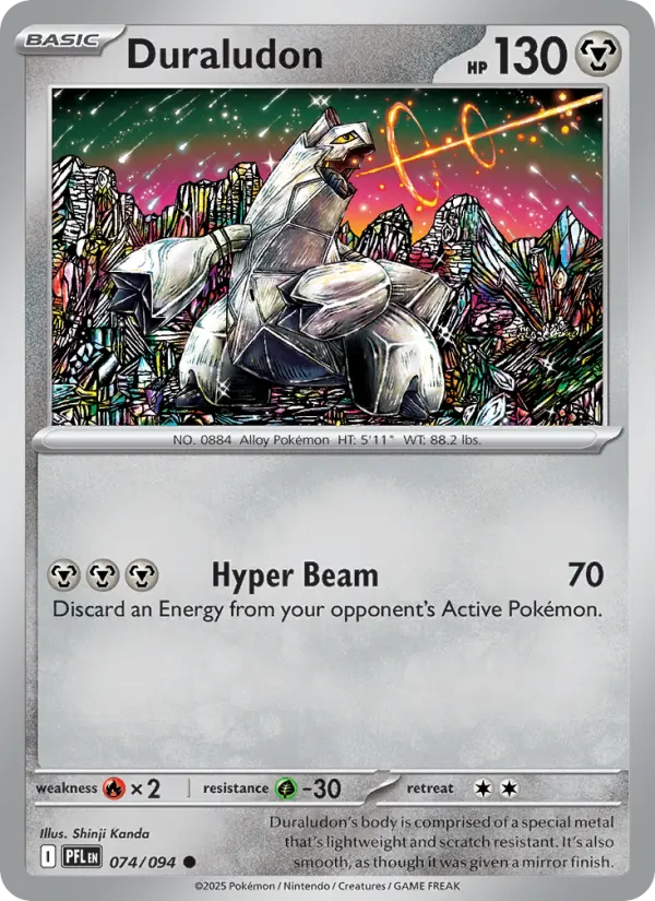 Duraludon 74 card from Phantasmal Flames