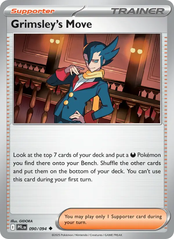 Grimsley's Move 90 card from Phantasmal Flames