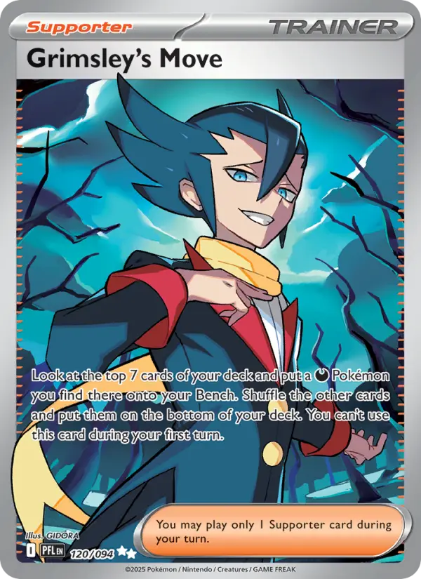 Grimsley's Move 120 — Phantasmal Flames 120, Holofoil finish