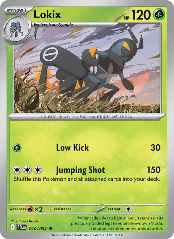 Lokix 10 card from Phantasmal Flames