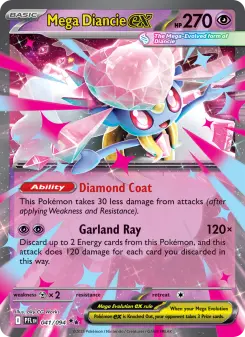 Mega Diancie ex 41 — Phantasmal Flames