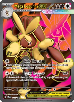 Mega Lopunny ex 115 — Phantasmal Flames