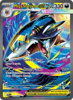 Mega Sharpedo ex — Phantasmal Flames #127