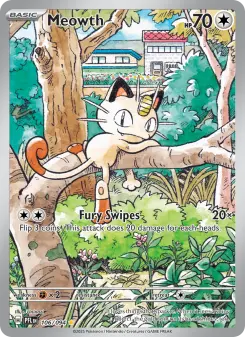 Meowth — Phantasmal Flames #106