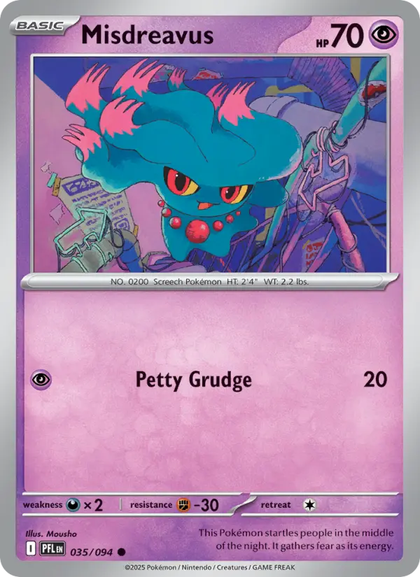 Misdreavus 35 card from Phantasmal Flames