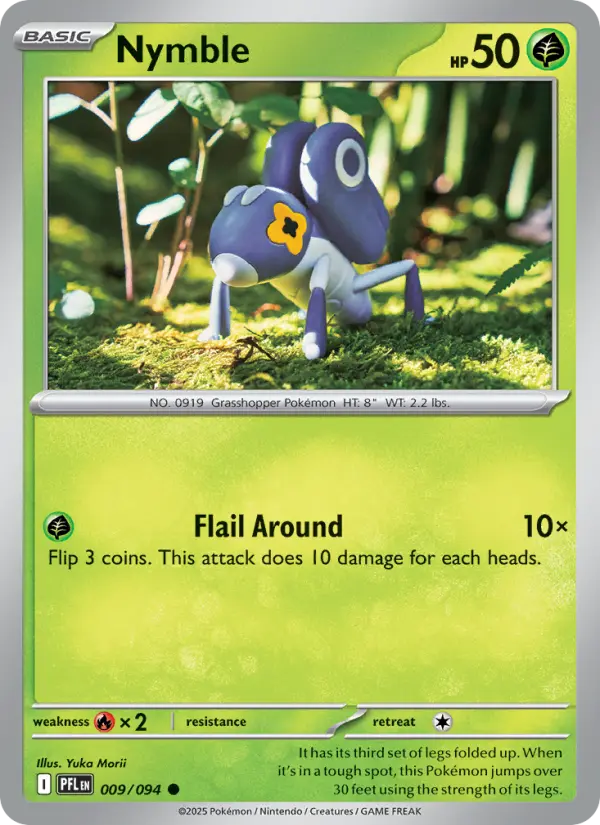 Nymble 9 card from Phantasmal Flames