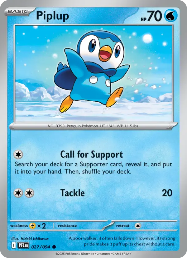 Piplup 27 — Phantasmal Flames 27, Normal finish