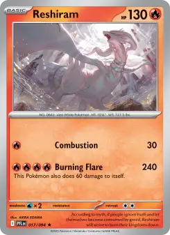Reshiram — Phantasmal Flames #17