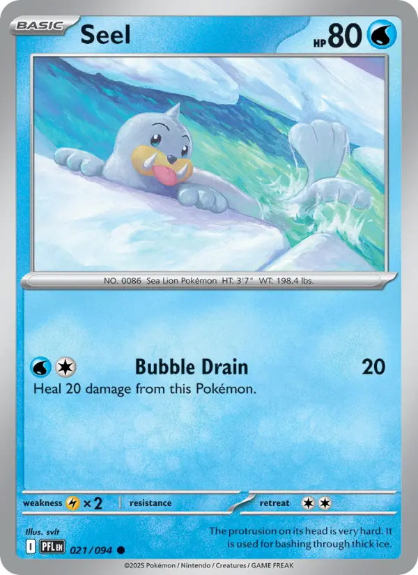Seel 21 card from Phantasmal Flames