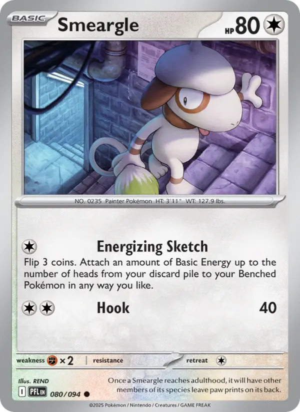 Smeargle 80 card from Phantasmal Flames