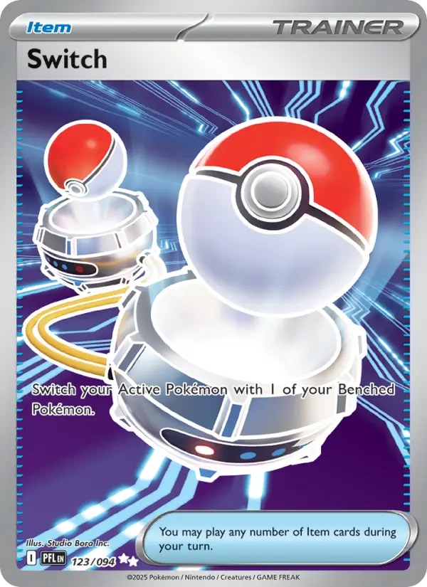 Switch 123 — Phantasmal Flames 123, Holofoil finish