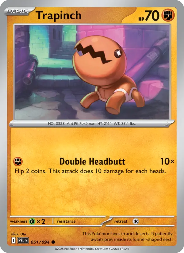 Trapinch 51 — Phantasmal Flames 51, Normal finish