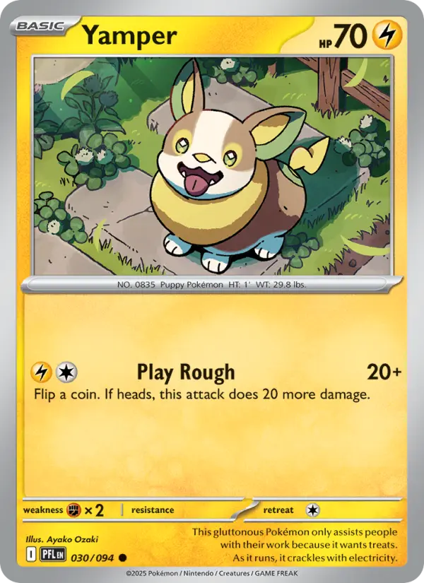 Yamper 30 card from Phantasmal Flames
