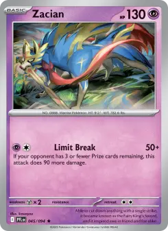 Zacian — Phantasmal Flames #45