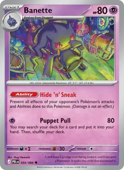 Banette 34 — Pitch Black