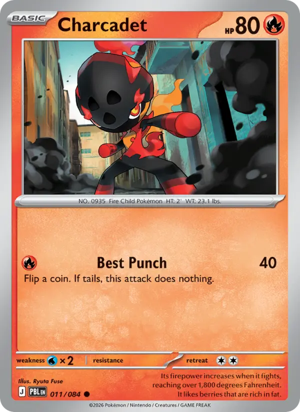 Charcadet 11 — Pitch Black 11, Normal finish